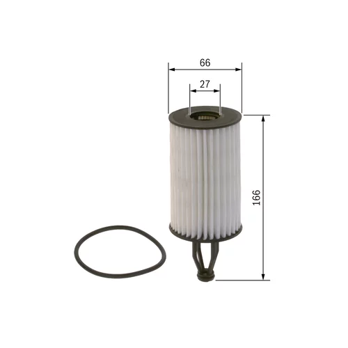 Olejový filter F 026 407 199 /BOSCH/ - obr. 4