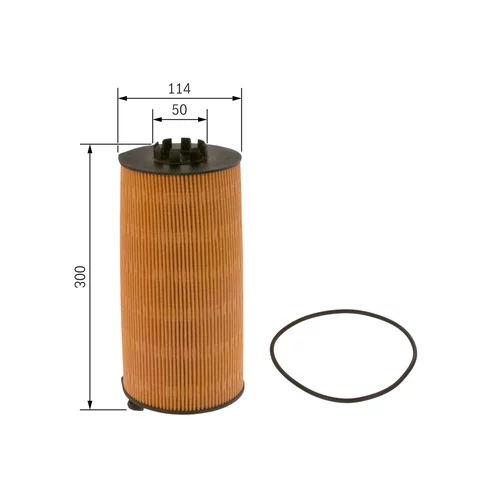 Olejový filter F 026 407 254 /BOSCH/ - obr. 4