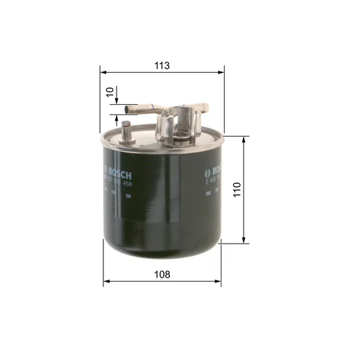 Palivový filter 0 450 906 458 /BOSCH/ - obr. 4