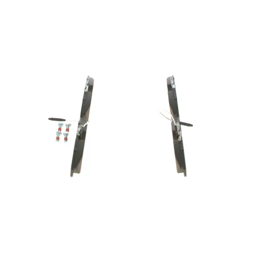 Sada brzdových platničiek kotúčovej brzdy 0 986 424 031 /BOSCH/ - obr. 1