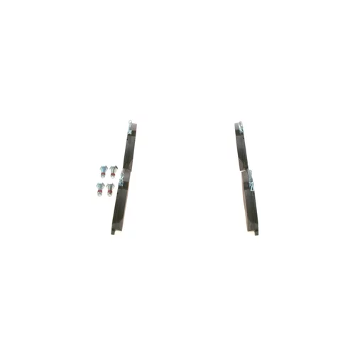 Sada brzdových platničiek kotúčovej brzdy 0 986 424 204 /BOSCH/ - obr. 1