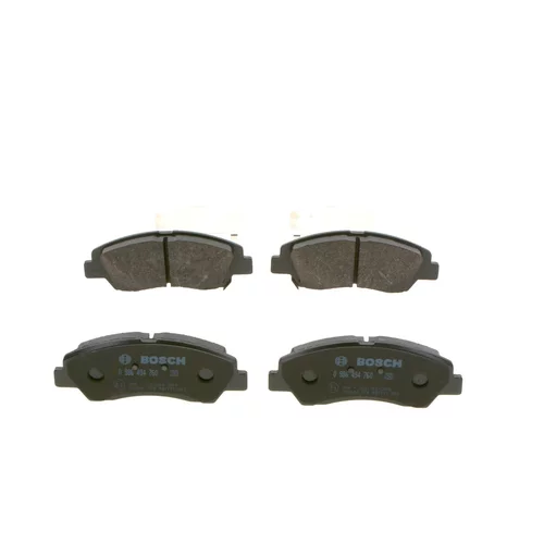 Sada brzdových platničiek kotúčovej brzdy 0 986 494 760 /BOSCH/ - obr. 2