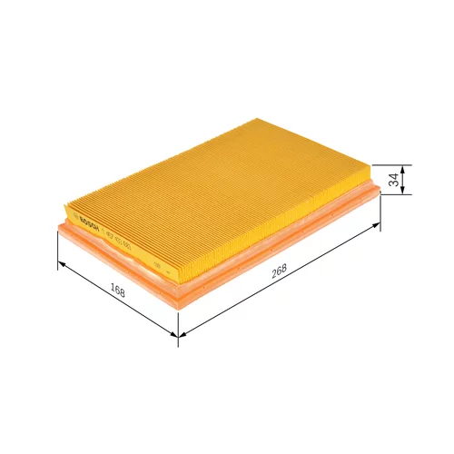Vzduchový filter 1 457 433 083 /BOSCH/ - obr. 4