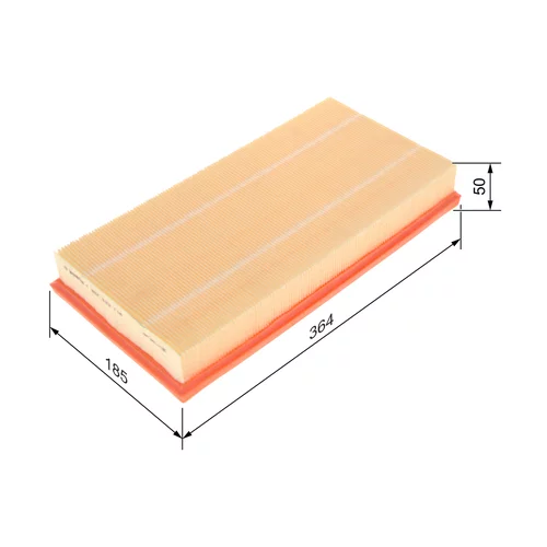 Vzduchový filter 1 457 433 714 /BOSCH/ - obr. 4