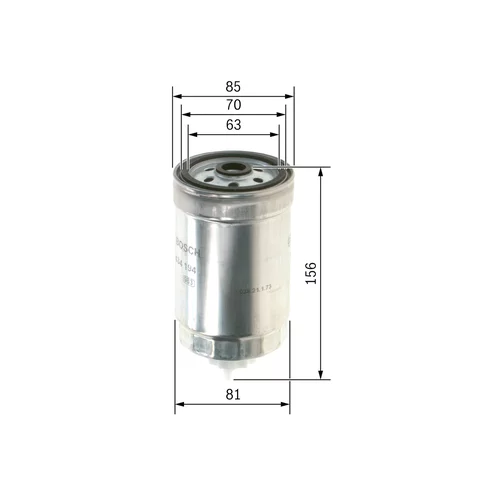 Palivový filter 1 457 434 194 /BOSCH/ - obr. 4