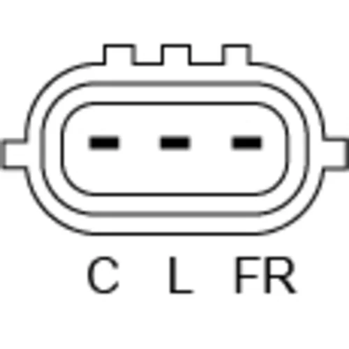 Alternátor 1 986 A01 641 /BOSCH/ - obr. 1