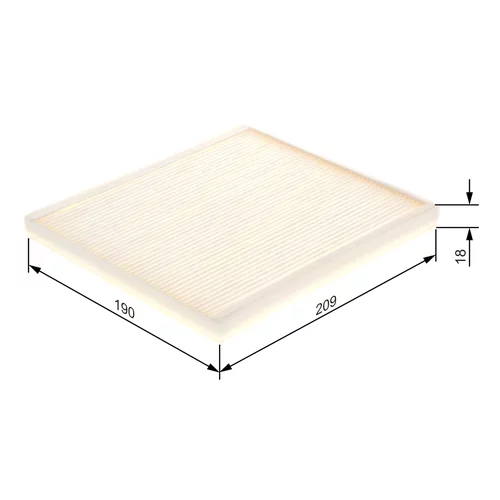 Filter vnútorného priestoru 1 987 432 084 /BOSCH/ - obr. 4
