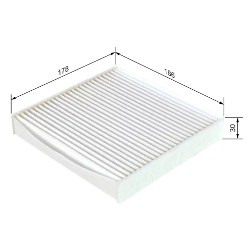 Filter vnútorného priestoru 1 987 432 173 /BOSCH/ - obr. 4