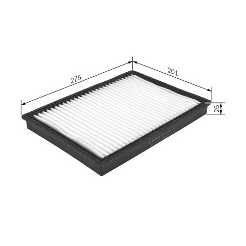 Filter vnútorného priestoru 1 987 432 222 /BOSCH/ - obr. 4