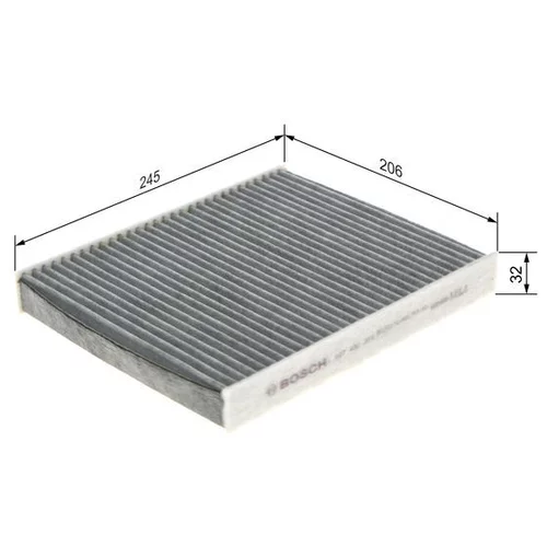 Filter vnútorného priestoru 1 987 432 315 /BOSCH/ - obr. 4