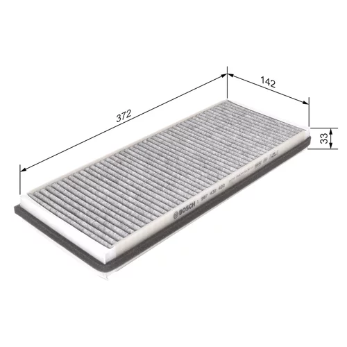 Filter vnútorného priestoru 1 987 432 400 /BOSCH/ - obr. 4