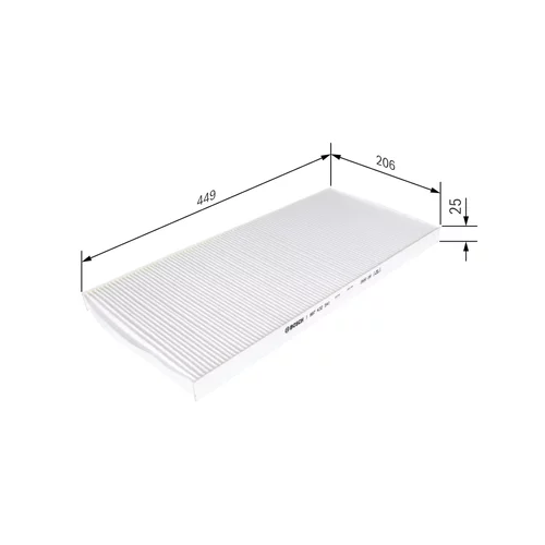 Filter vnútorného priestoru 1 987 432 541 /BOSCH/ - obr. 4