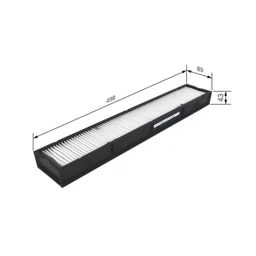 Filter vnútorného priestoru 1 987 435 060 /BOSCH/ - obr. 4