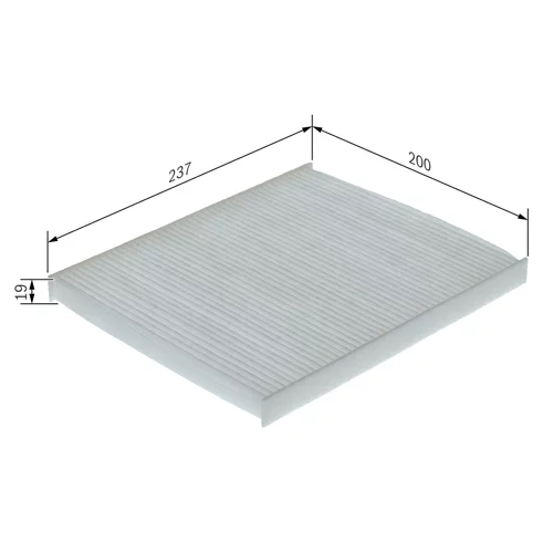 Filter vnútorného priestoru 1 987 435 151 /BOSCH/ - obr. 4