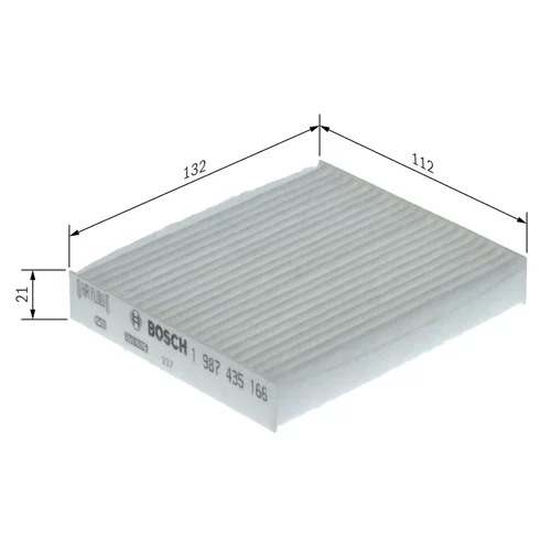Filter vnútorného priestoru 1 987 435 166 /BOSCH/ - obr. 4