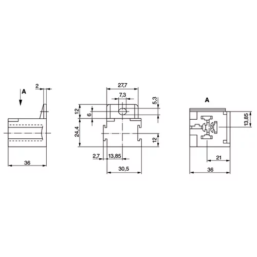 Pätica na relé 3 334 485 008 /BOSCH/ - obr. 5