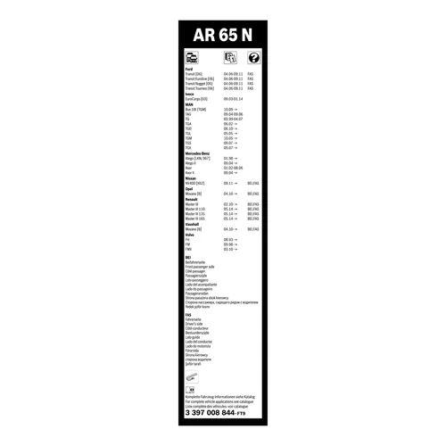 Stieracia lišta 3 397 008 844 /BOSCH/ - obr. 3