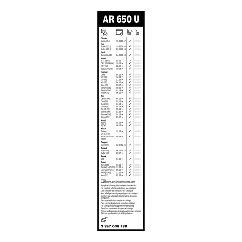 Stieracia lišta 3 397 008 939 /BOSCH/ - obr. 3