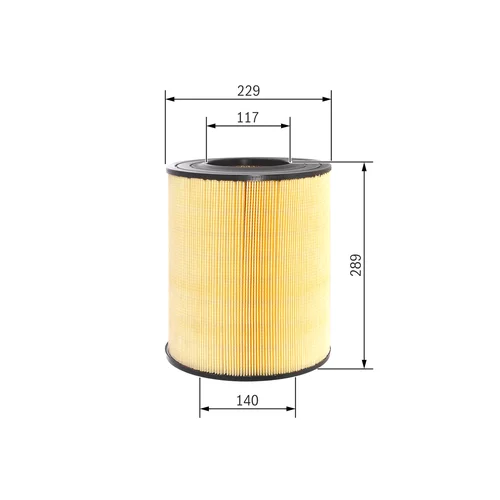 Vzduchový filter F 026 400 276 /BOSCH/ - obr. 4