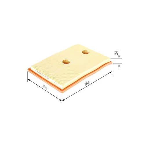 Vzduchový filter F 026 400 342 /BOSCH/ - obr. 4