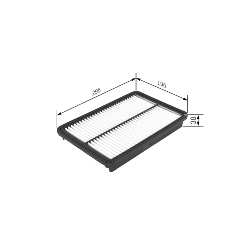 Vzduchový filter F 026 400 446 /BOSCH/ - obr. 4