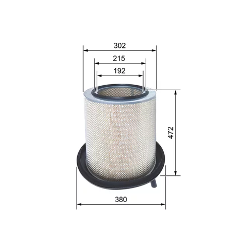 Vzduchový filter F 026 400 603 /BOSCH/ - obr. 4