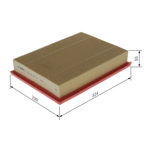 Vzduchový filter F 026 400 630 /BOSCH/ - obr. 5