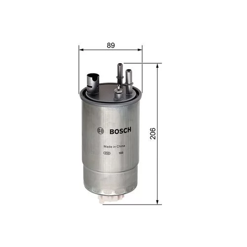 Palivový filter F 026 402 049 /BOSCH/ - obr. 4