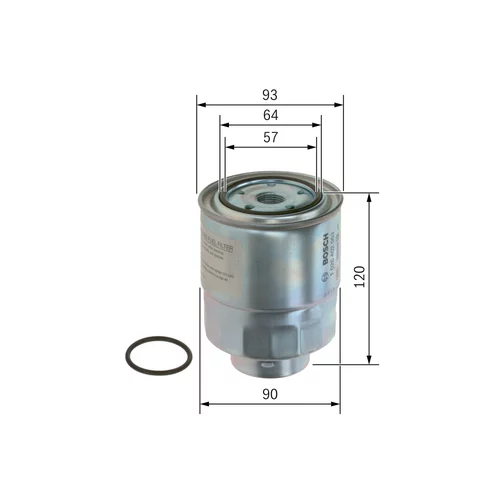 Palivový filter F 026 402 063 /BOSCH/ - obr. 4