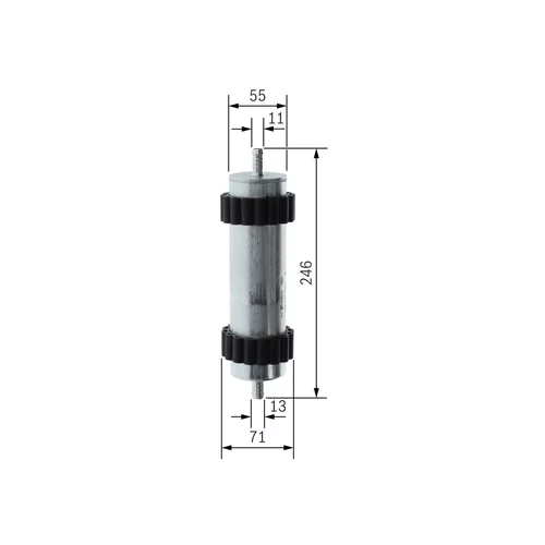 Palivový filter F 026 402 361 /BOSCH/ - obr. 4