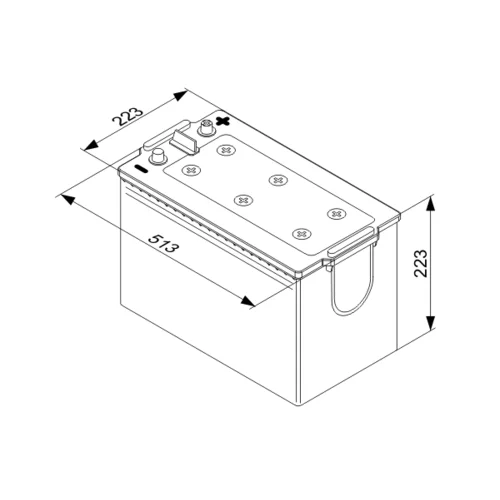Štartovacia batéria 0 092 T50 770 /BOSCH/ - obr. 4
