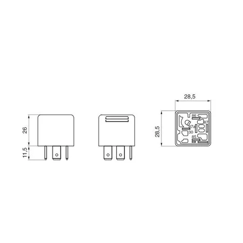 Relé ABS 0 332 209 206 /BOSCH/ - obr. 4