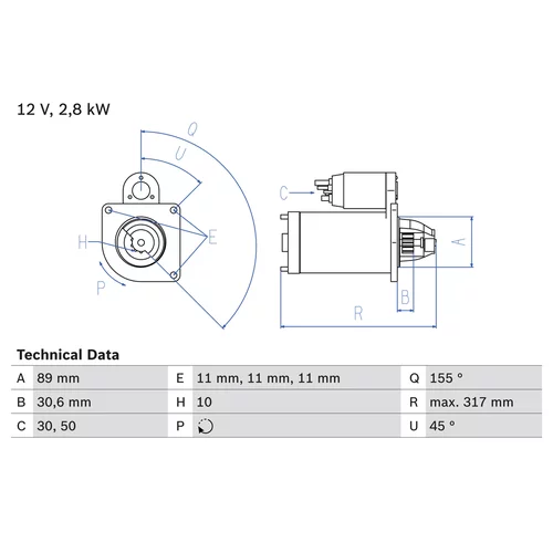 Štartér 0 986 018 151 /BOSCH/ - obr. 4