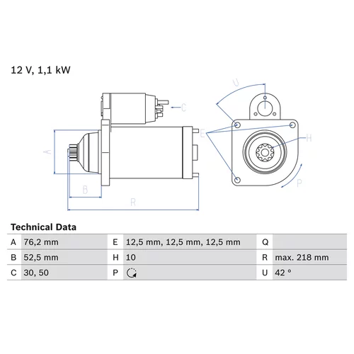 Štartér 0 986 020 240 /BOSCH/ - obr. 4