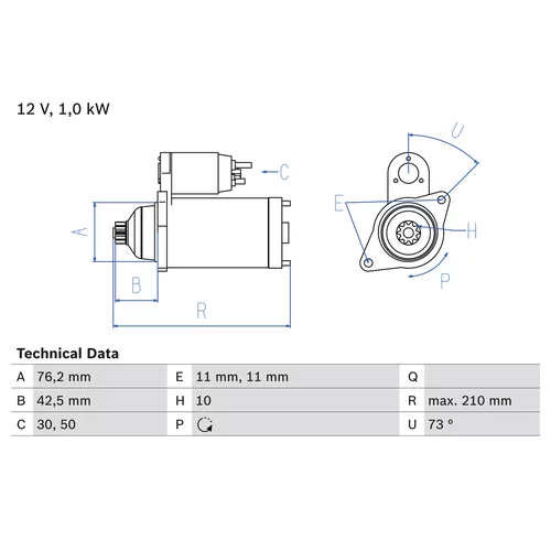 Štartér 0 986 022 290 /BOSCH/ - obr. 4