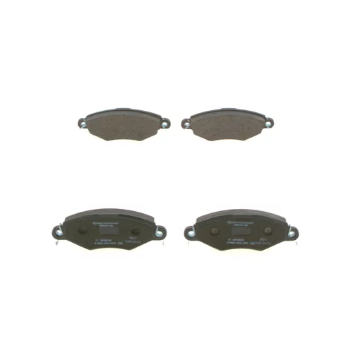 Sada brzdových platničiek kotúčovej brzdy 0 986 424 453 /BOSCH/ - obr. 2