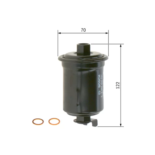 Palivový filter 0 986 450 221 /BOSCH/ - obr. 4