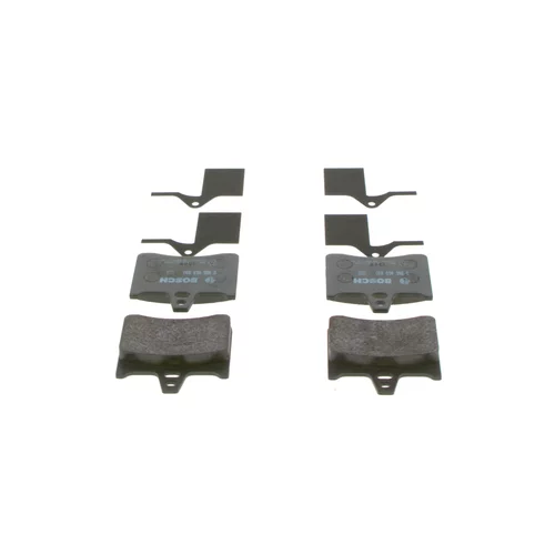 Sada brzdových platničiek kotúčovej brzdy 0 986 463 890 /BOSCH/ - obr. 2