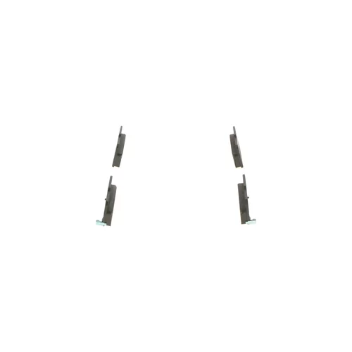 Sada brzdových platničiek kotúčovej brzdy 0 986 494 350 /BOSCH/ - obr. 1