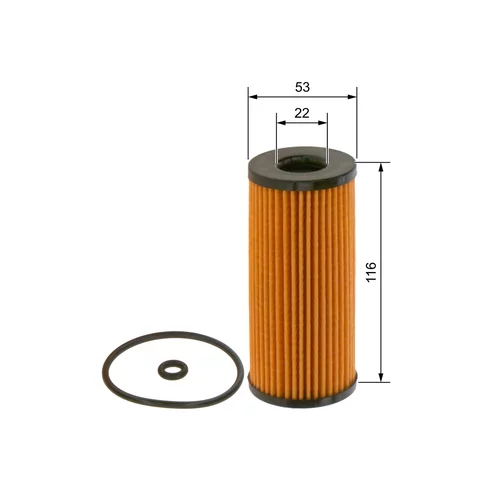 Olejový filter 1 457 429 272 /BOSCH/ - obr. 4