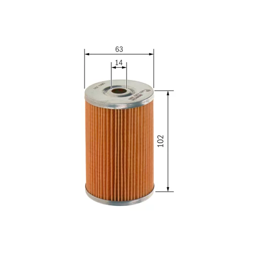 Palivový filter 1 457 429 289 /BOSCH/ - obr. 4