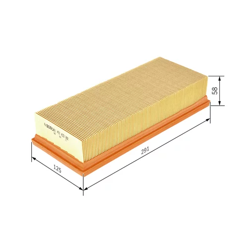 Vzduchový filter 1 457 433 282 /BOSCH/ - obr. 4