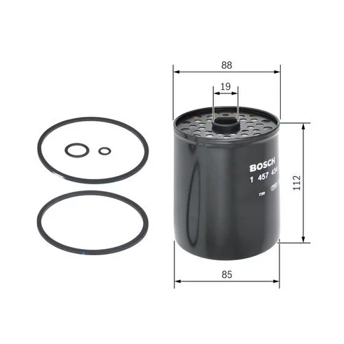 Palivový filter 1 457 434 200 /BOSCH/ - obr. 4