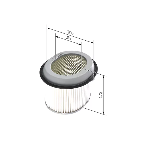Vzduchový filter 1 987 429 127 /BOSCH/ - obr. 4