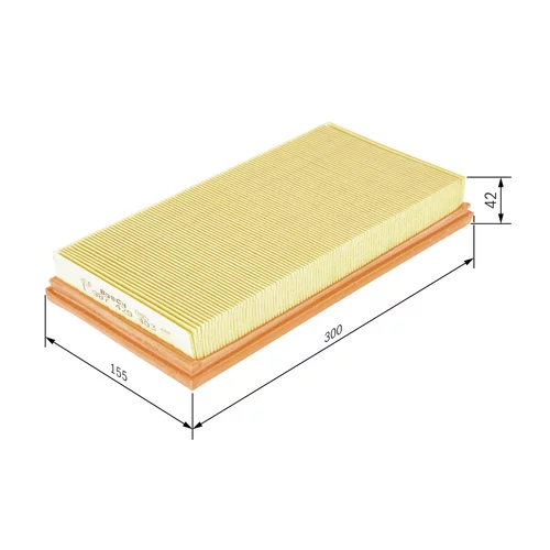 Vzduchový filter 1 987 429 403 /BOSCH/ - obr. 4