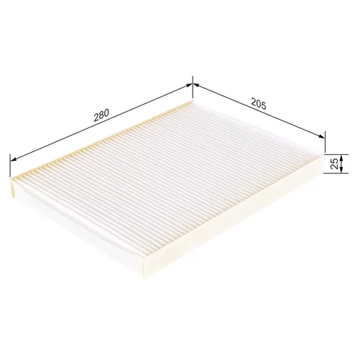 Filter vnútorného priestoru 1 987 432 012 /BOSCH/ - obr. 4