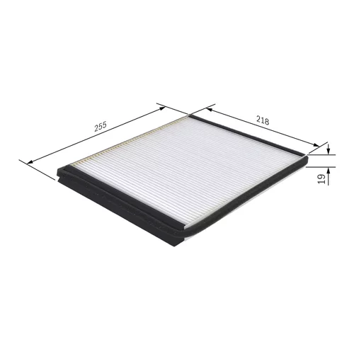 Filter vnútorného priestoru 1 987 432 089 /BOSCH/ - obr. 4