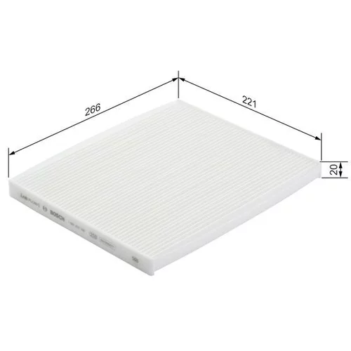 Filter vnútorného priestoru 1 987 432 188 /BOSCH/ - obr. 4