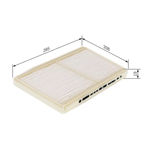 Filter vnútorného priestoru 1 987 432 225 /BOSCH/ - obr. 4