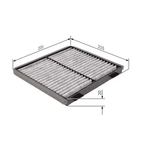 Filter vnútorného priestoru 1 987 432 363 /BOSCH/ - obr. 4